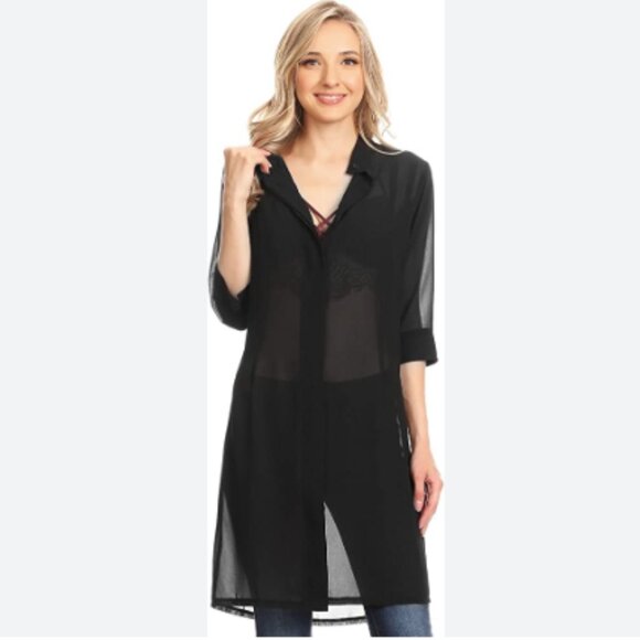 Abercrombie & Fitch Tops - Abercrombie & Fitch Heaher Duster Shirt S